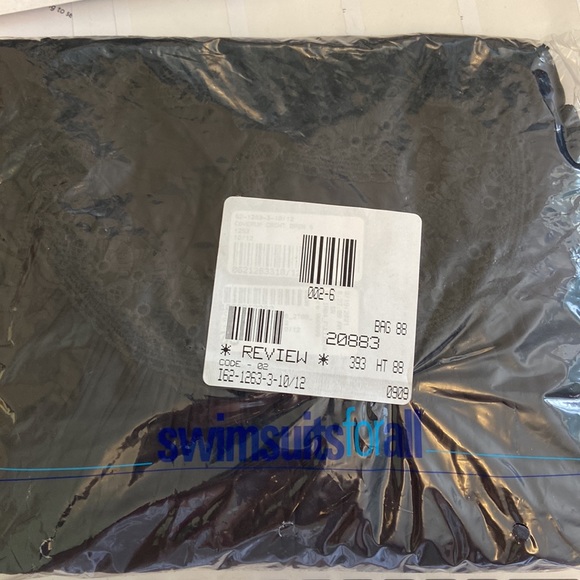 Nwt Vera Crochet Cold Shoulder Swimsuits For All Boho Black - Picture 3 of 3